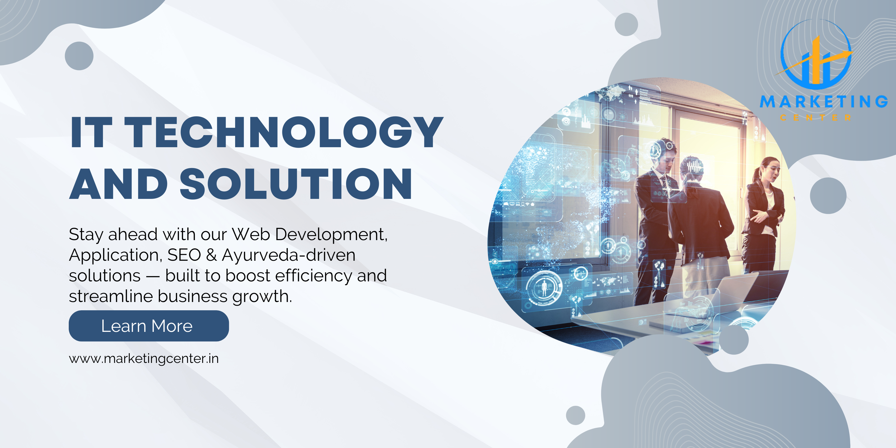 Ayurveda marketing hero image